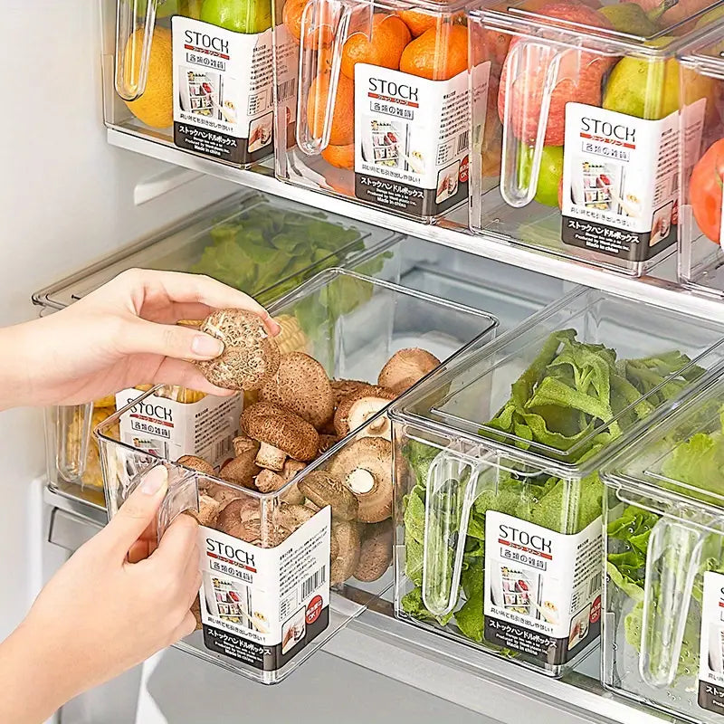 ORGANIZADOR DE REFRIGERADOR TRANSPARENTE