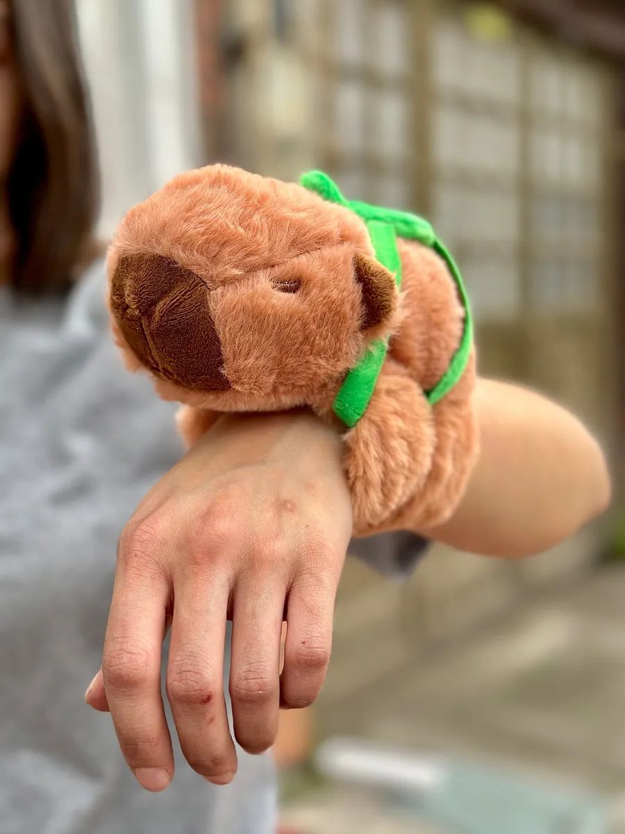 🐻 Peluche Pulsera Capybara