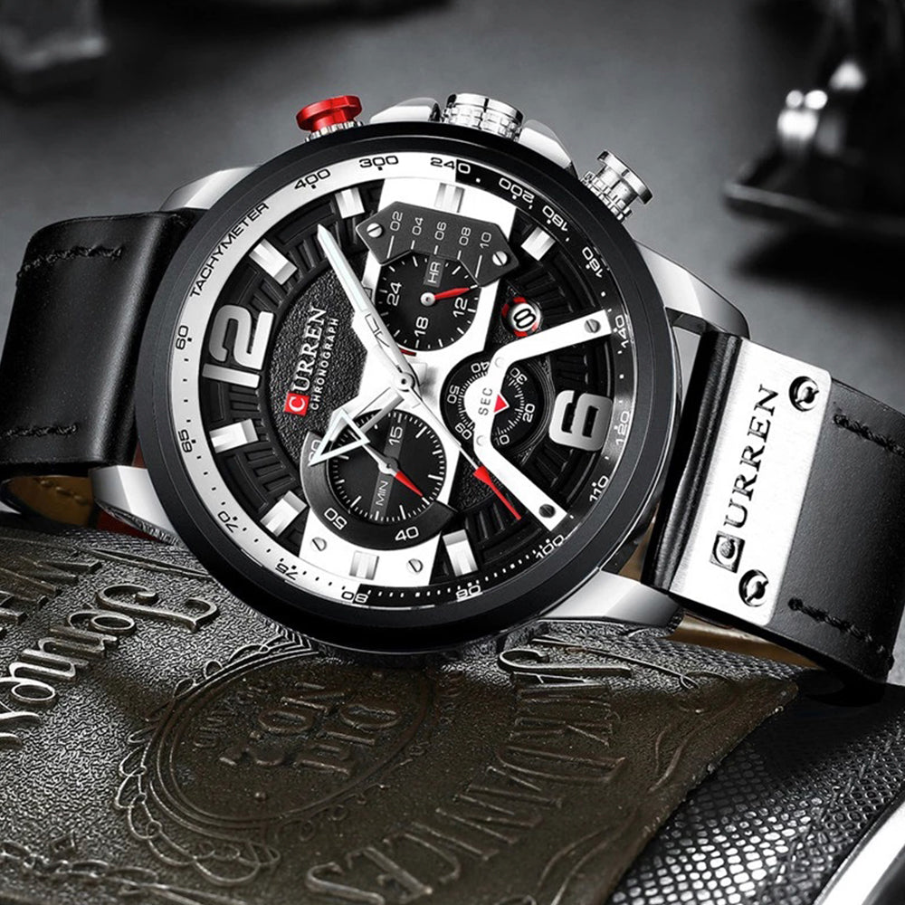 Reloj Curren 8329 para Hombre - Color Plateado