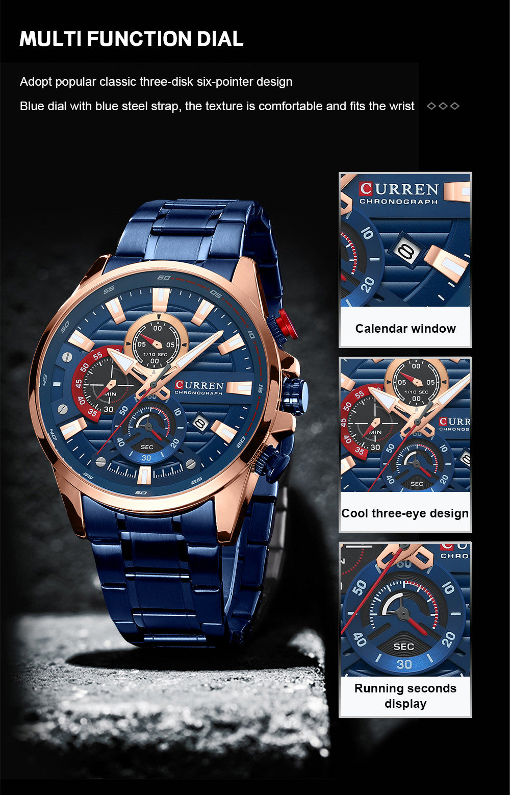 Reloj Curren 8415 para Hombre