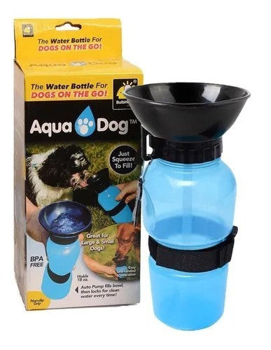 ✨ Bebedero Portátil para Perros con Diseño Squeeze-to-Fill ✨