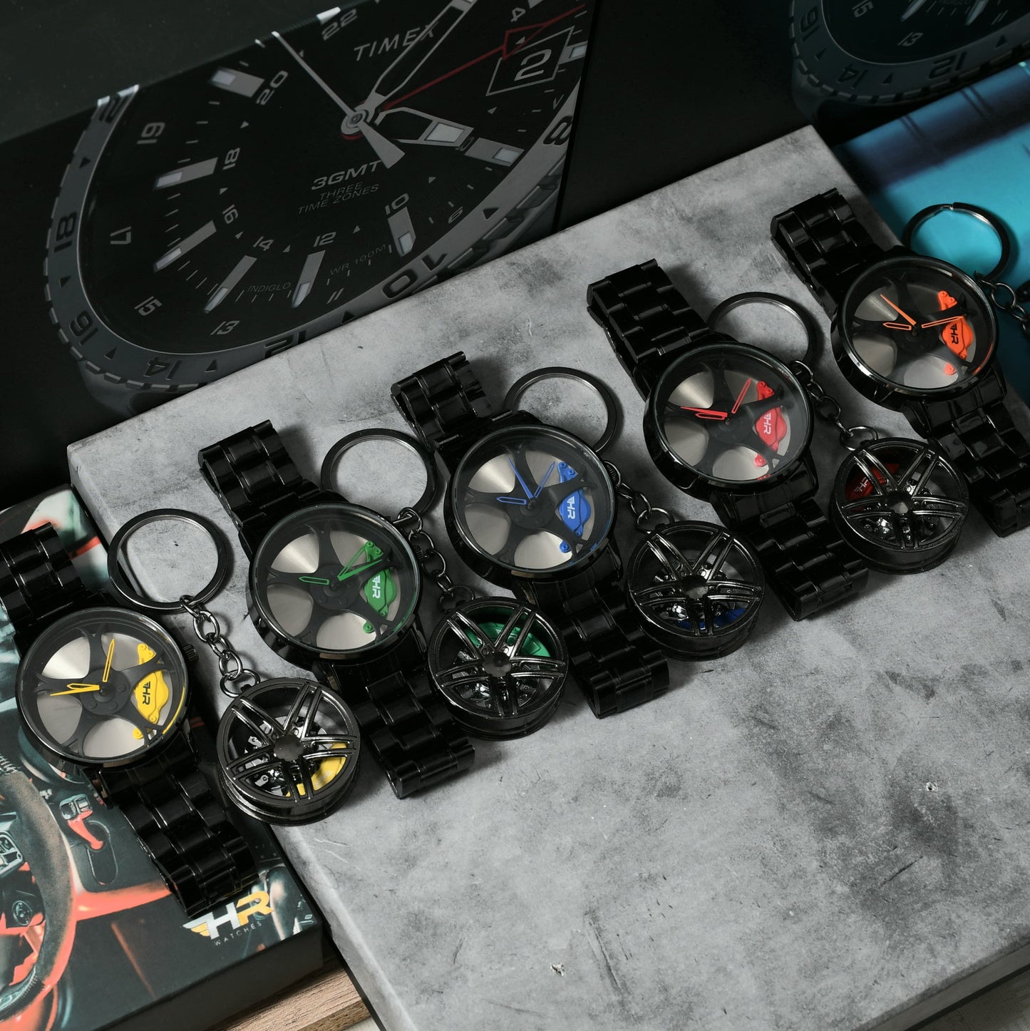 RELOJ Y LLAVERO PARA PAPÁ