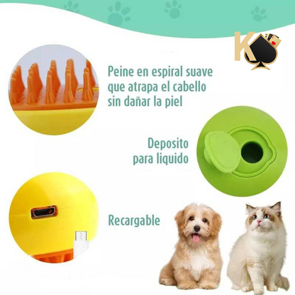 🐾 Cepillo para Mascotas Brush🐶🐱