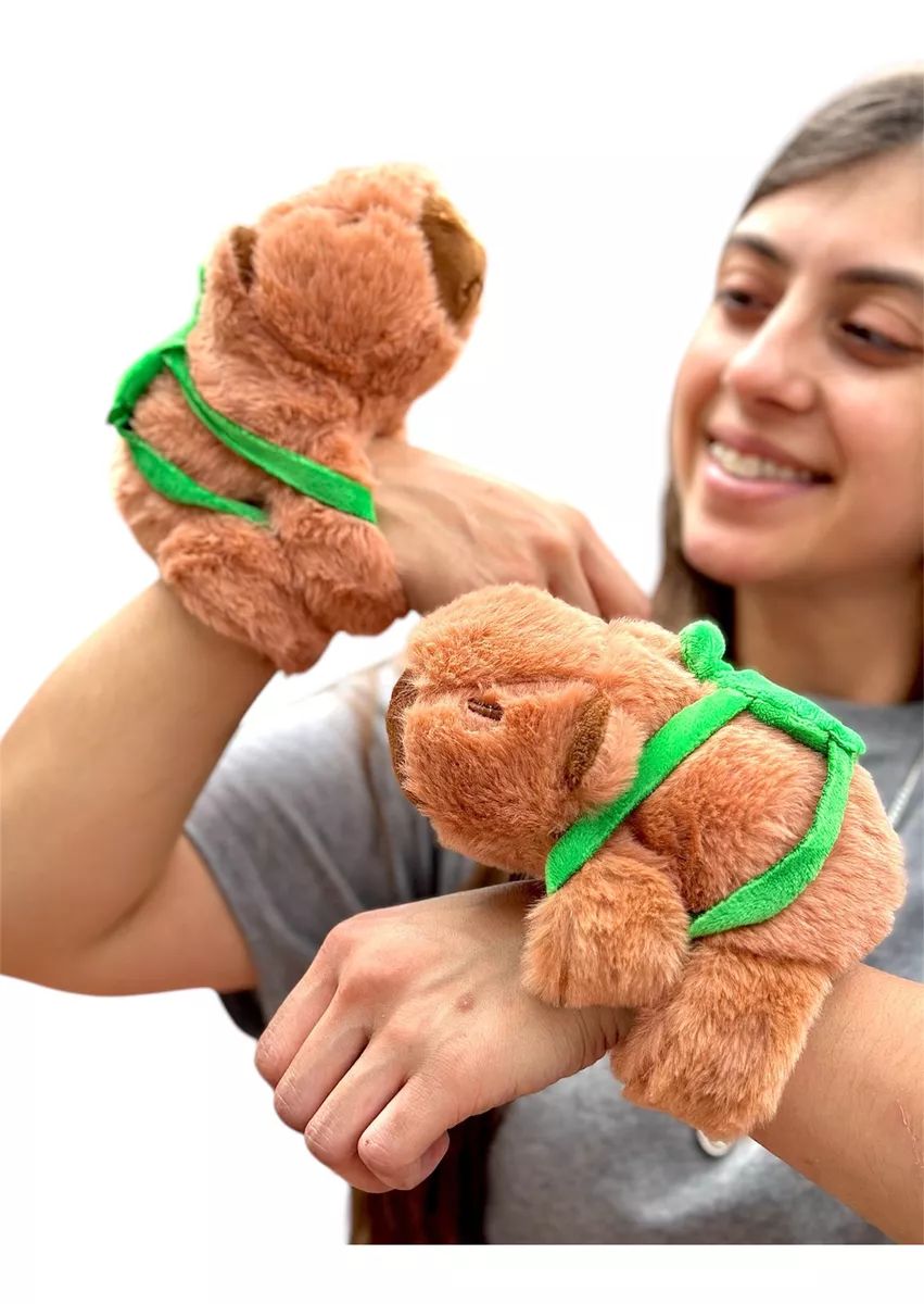 🐻 Peluche Pulsera Capybara