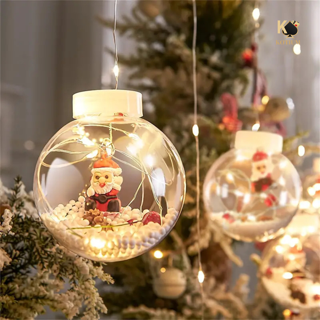 ✨ Luz LED Cortina en Alambre 150L con Figuras Navideñas 🎄✨