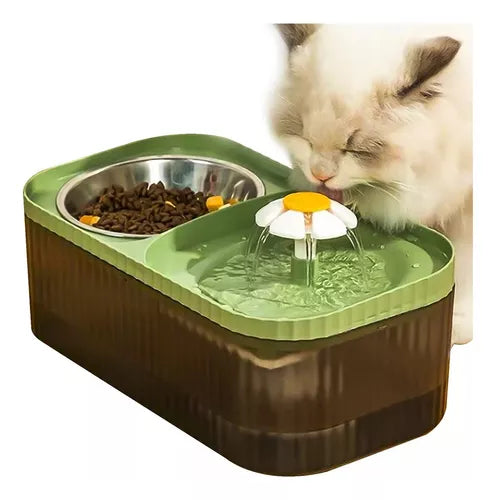 ✨ Fuente de Agua y Comedero Inteligente para Mascotas ✨