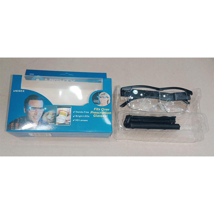 Gafas De Lectura Lupa y Luz Fk23d 60